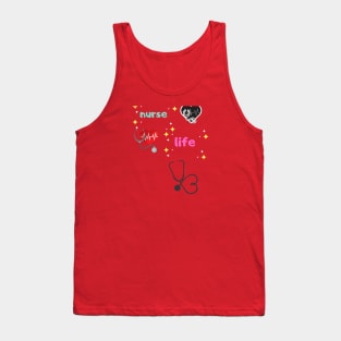 nurse life Tank Top